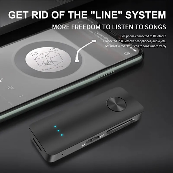 Bluetooth ääni vastaanotin lähetin