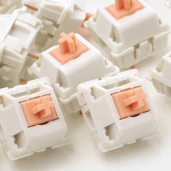 Taktil tastatur bryter 3 pinner  62g  POM akse mekanisk tastatur tilpasset brytere