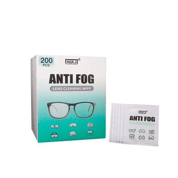 Anti Fog Pyyhi Sumunesto Märkä kangas Silmälaseille Aurinkolasit Suojalasit kypärä suojat