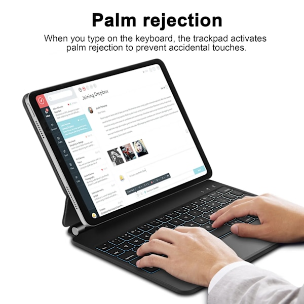Magic tastatur for iPad Air 6 2024 13 tommers deksel