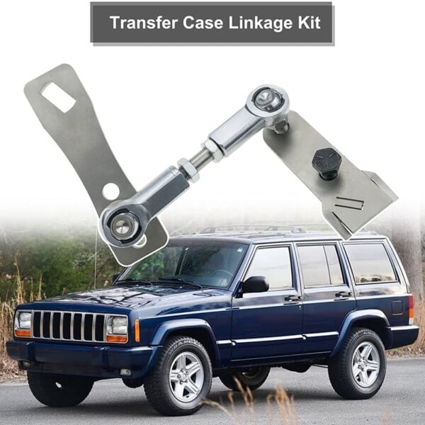 Overførsel Case Linkage Kit Passer Til Jeep Cherokee XJ Comanche MJ 1986-2001 Nem At Installere