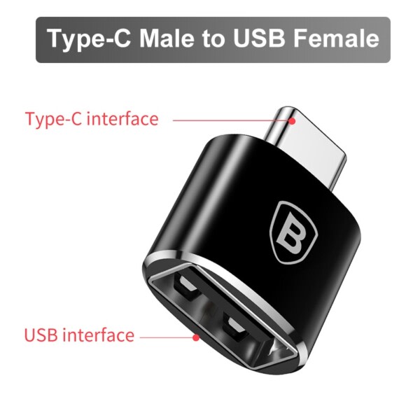 USB-C Hane Till Mikro USB Typ-c Kvinna Konverterare För Macbook Samsung