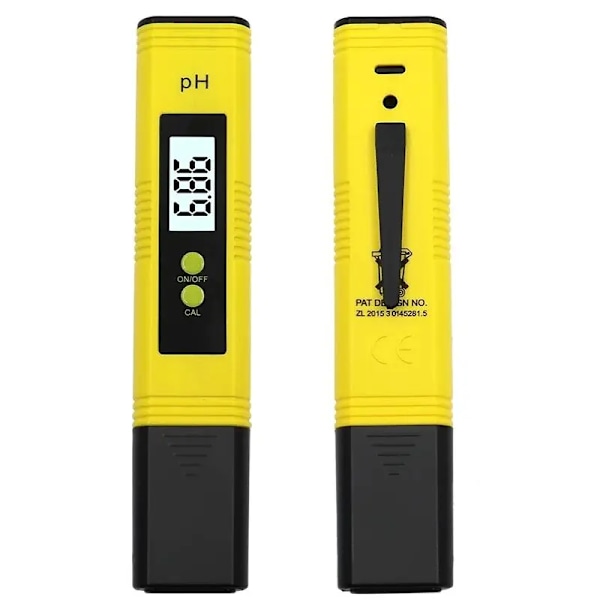 PH Meter 0,01 Hög Precision för Vatten Kvalitet Tester med 0-14 Mätning Räckvidd