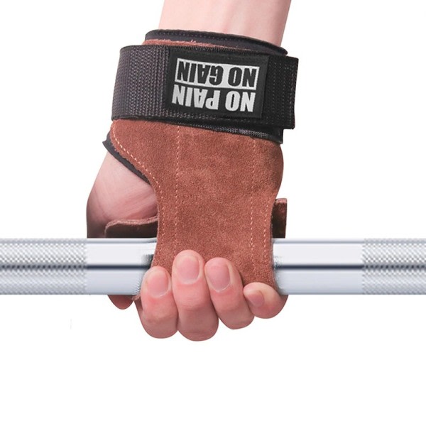 Gym handsker greb anti-skrid vægt power bælte løfte puder dødløft bælte