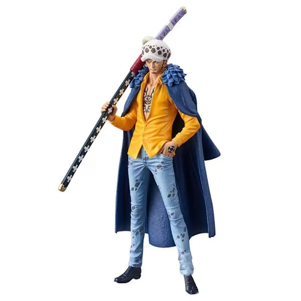 18CM One Piece Luffy Figur Roronoa Zoro Three-Blade Sa-Maximum Manga Anime Staty PVC Action Collection Modell Leksaker