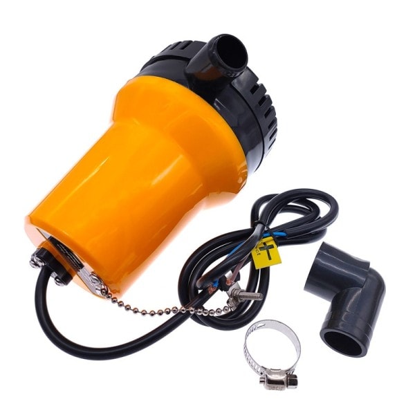 12V Dykbar Vand Pumpe Længe Pumpe Mini Kabine Dræning Pumpe