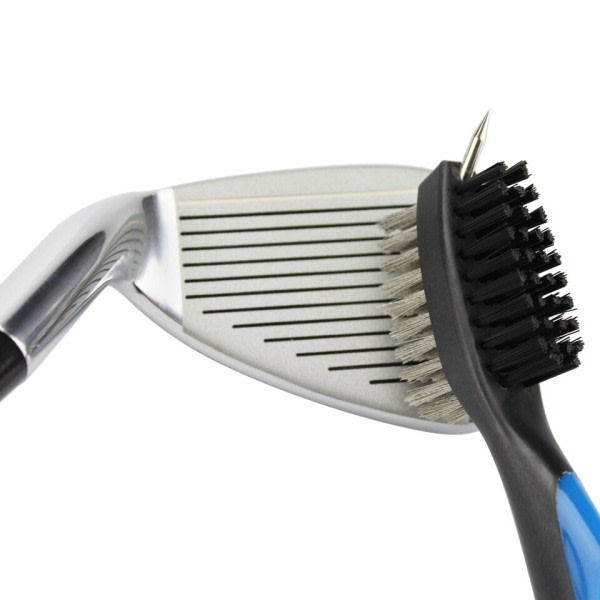 Golf Club Brush Golf Groove Cleaning Brush 2 Sided Golf Putter Wedge Ball Groove Cleaner Kit