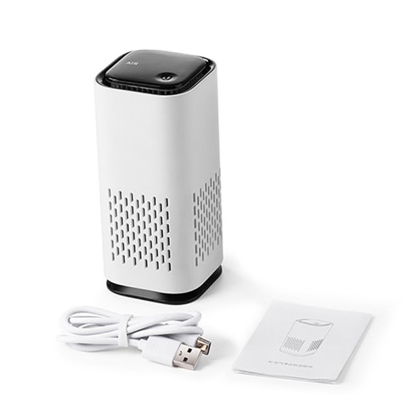 Air Cleaner Intelligent Negative Ion Portable Air Purifier USB Portable Hushold Formaldehyd Røg og Støv Lugt Fjernelse