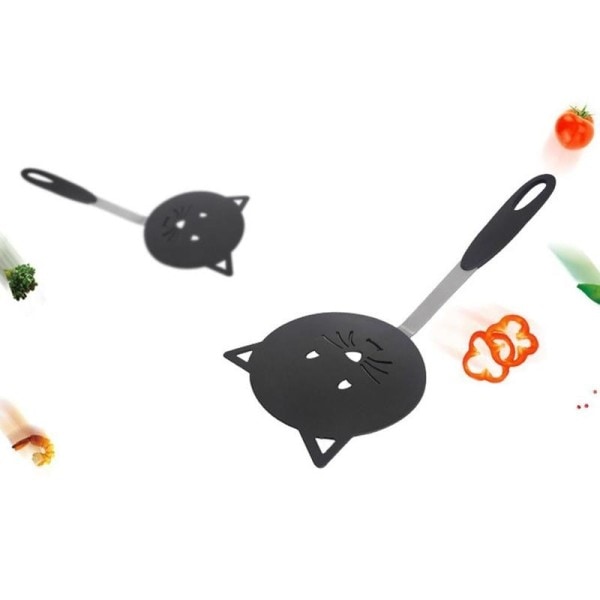 Katt Stekt Spatula Non Stick Omelett Spade Stekt Turner Flipper Verktøy