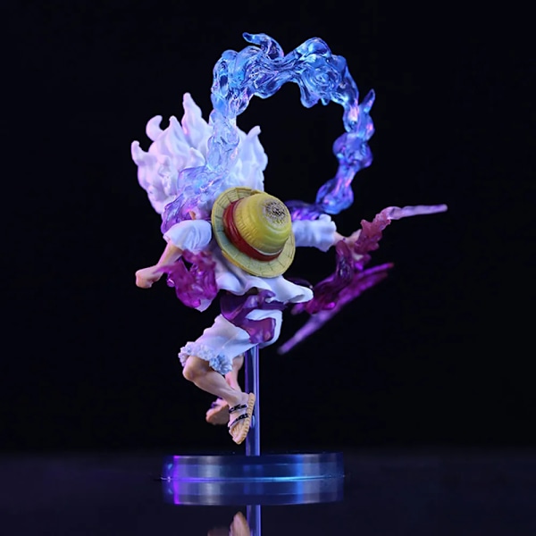 Anime One Piece Monkey D. Luffy Figures GK Sun God Nika Gear 5 Luffy Action Figure PVC Collection Modell Leker