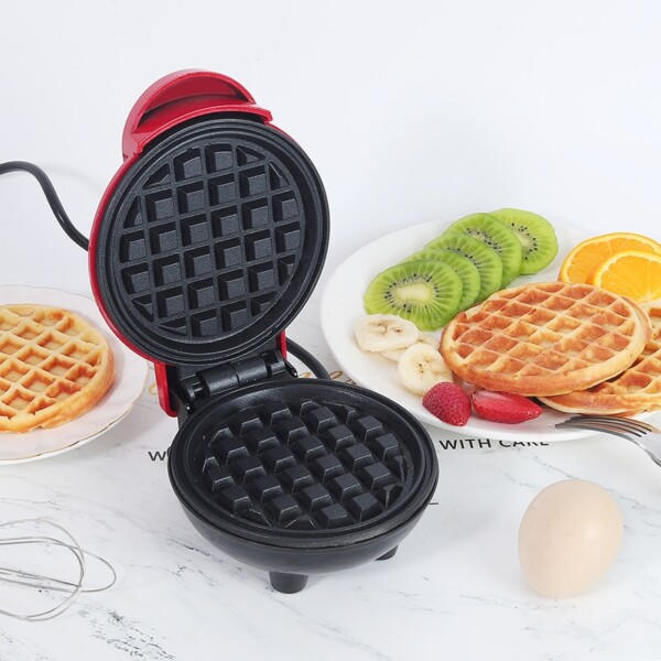 Den nyeste bærbare hjem mini morgenmad maskine vaffel maskine