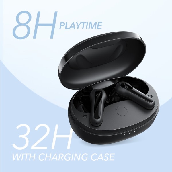 Mini True Wireless Earbuds, bluetooth øretelefoner tws with Big Bass, Bluetooth 5,2, 32H Playtime