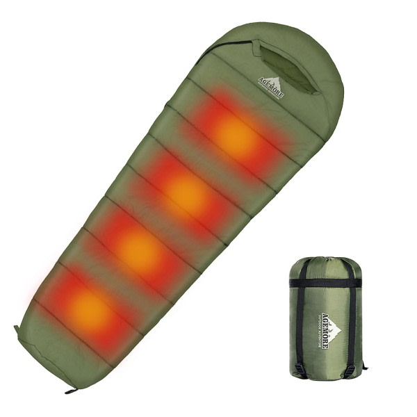 Udendørs camping soveposer vandtæt ultralys varme vinter sovepose taske