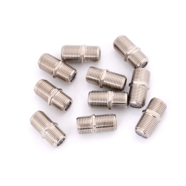 10 st aluminium legering snickare pipor kontakt f plugg koppling adapter