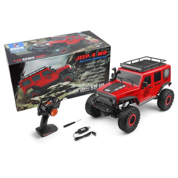 Wltoys 104311 1/10 2.4G 4X4 Crawler RC Bil Desert Mountain Stock Fjärrkontroll Bil