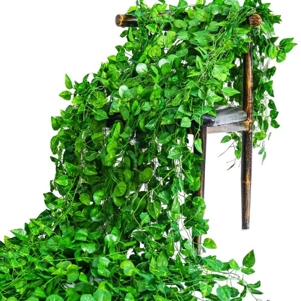 Simulering Ivy Scindapsus Aureus Blade Ivy Ivy Vines Grønne Blade Kunstig Blomst