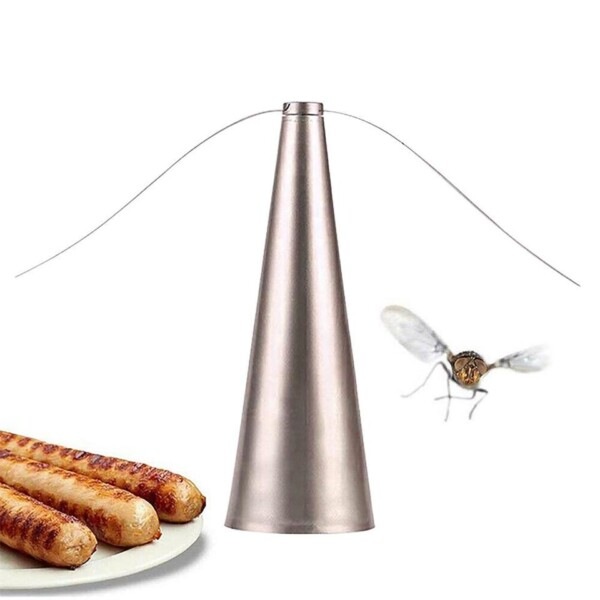 Fly Repeller USB Lataus Monitoimi Automaattinen Elektroninen Tuholaistorjunta Ohjaus tuuletin