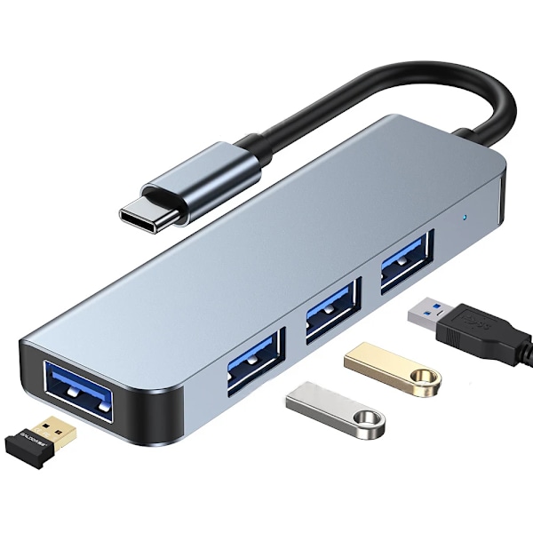 USB C HUB tyyppi C jakaja Thunderbolt 5 in 1  telakka asema