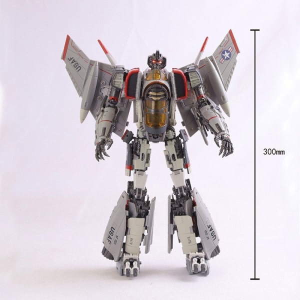 Thunder Warrior Blitzwing Transformation Masterpiece Action Figur Toy Movie Modell