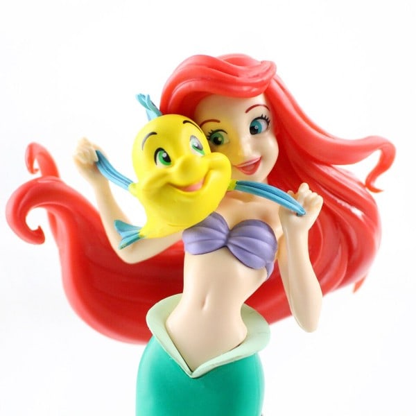 PVC Tecknad Anime Dekor Q Posket Sjöjungfru Princess Lilla Sjöjungfrun Som Figur Premium Figur  Modell Leksak