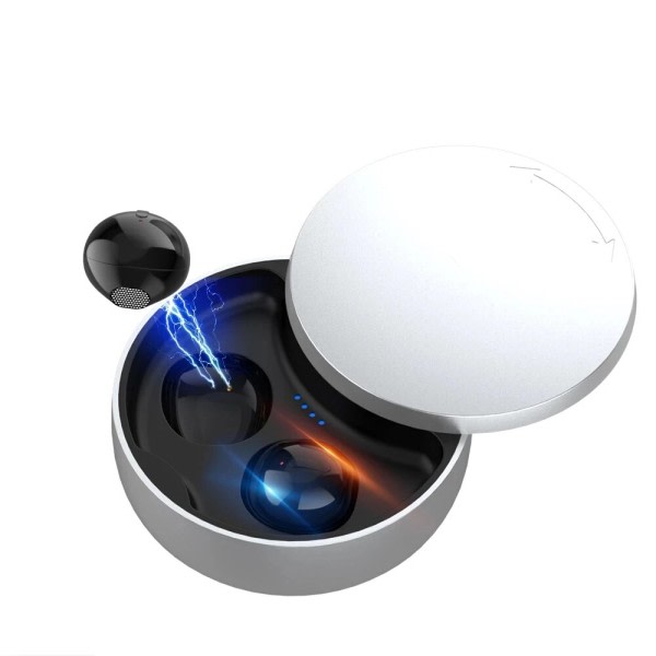 Pienin Invisible Nappikuulokkeet Langattomat Korvat Buds Bluetooth korvassa Mini Pieni Kuuloke Piilotettu Latauskotelolla