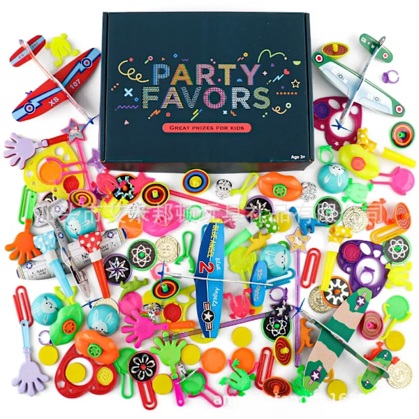 300 bitar Party Favors Leksak Sortiment Giveaway Pinata Filler Bulk Leksaker