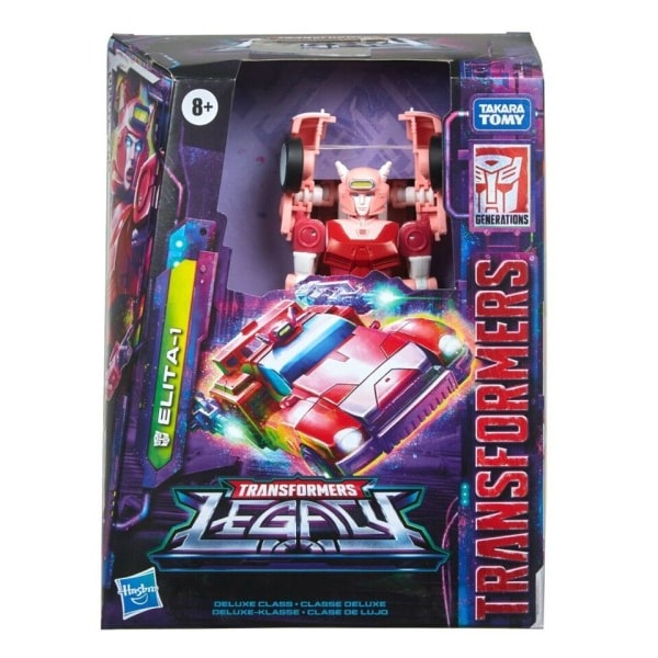 Transformers Legacy Elita Deluxe Action Figur Leketøy