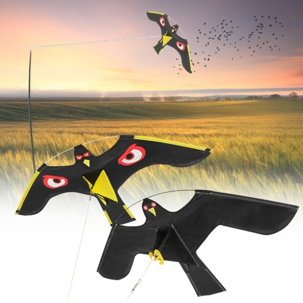Breeze Easy To Fly Realistic Fugle Safari Field Kite Fugl Fantastisk Fugl Kite Skremsel Fugl Dre