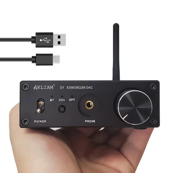 Bluetooth DAC kort APTX-HD LDAC HIFI Ljud Decoder Rod Rain Audio