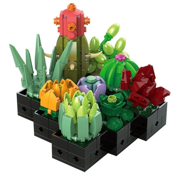 Udødelig Blomster Potte Ornamenter Sukkulenter Model Værelse Dekoration Bygge Klodse