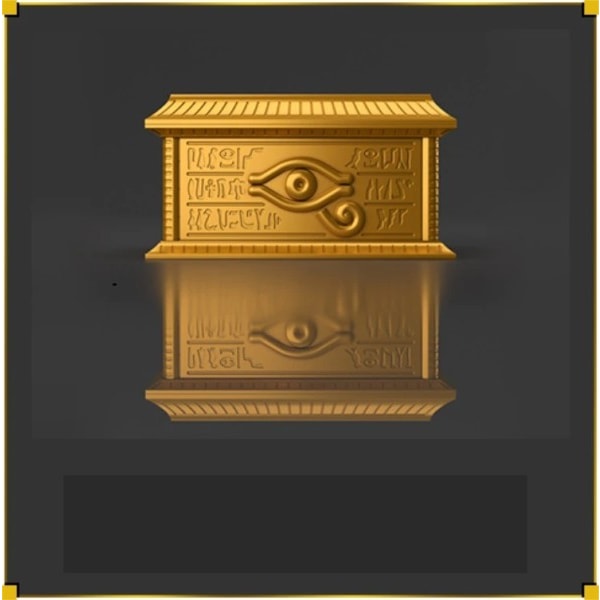 Duell Monsters Yu-Gi-Oh! Ultimagear Guld Sarkofag Farao Anime Figur Action Sätt ihop Modell Leksaker