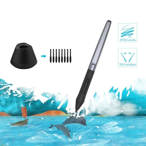 Grafik Tablet Professionel Tegning Digital Tablets Batterifri Stylus Pen Tablets