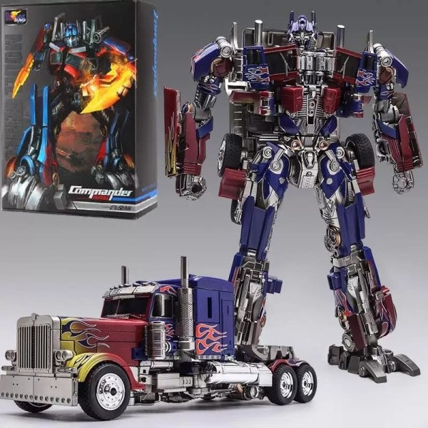 Transformasjon Masterpiece Action Figur Leketøy Konvoi Prime Modell ABS Deformasjon Bil Robot leketøy