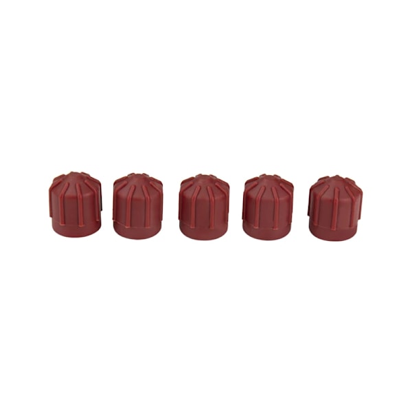 5 par, M8*1 M10*1 A/C Service Port Ventil Adapter Støv hætte
