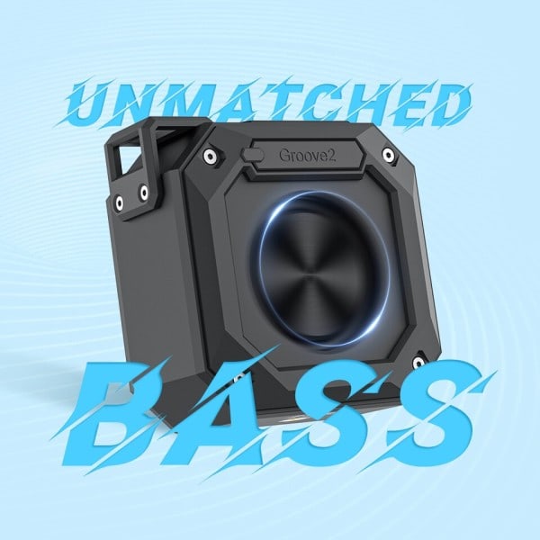 Groove 2 Högtalare Bärbar Högtalare med Bluetooth 5,3, True Wireless Stereo, Dual EQ Modes