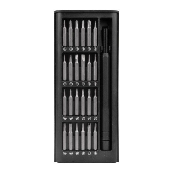 25 In 1 Ruuvimeisseli Magneetti Kärjet Phillips Torx Hex Precision DIY irrotettava mini työkalu kotelo
