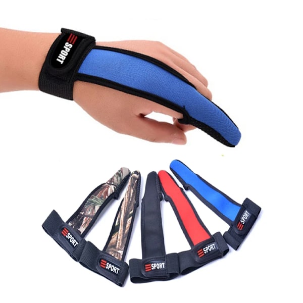 1 fingre beskytter åndbar anti-skrid anti-cut fiske handsker
