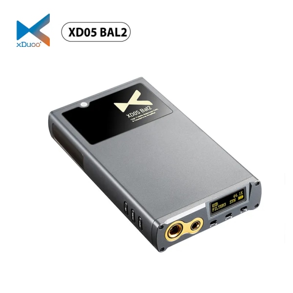 XD05 BAL2 Bærbar DAC & Hovedtelefon Forstærker Bluetooth 5.1 XU316 4.4mm Balanceret Port Dekoder Forstærker