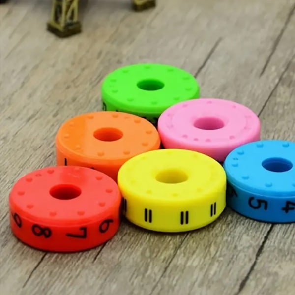 Gör-det-själv Matte block Perfekt Födelsedag present för pojkar och flickor - Förskola Lärande Räkna & Matematik Verktyg