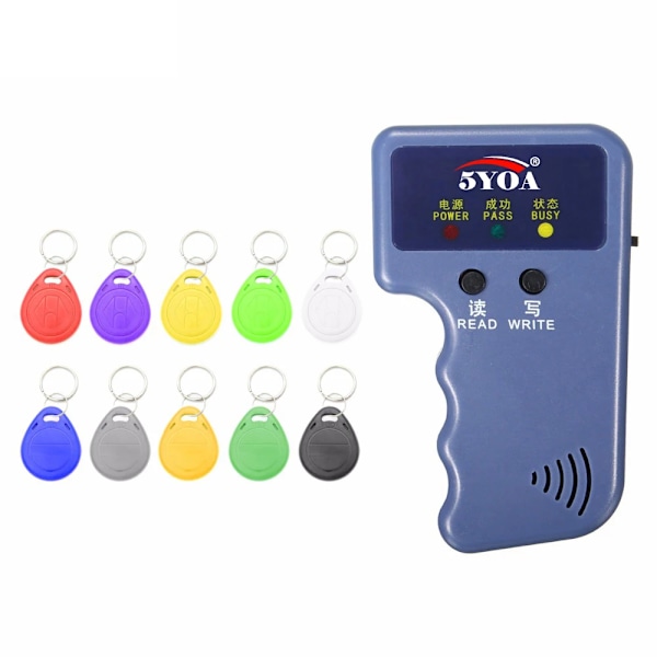 125KHz RFID Programmer Duplikator Copier Writer Reader Writer ID Card Cloner & key