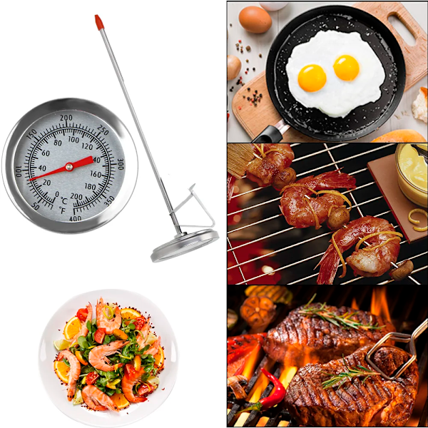Termometer Kök Verktyg Matlagning Temperatur Mätare 0~200℃