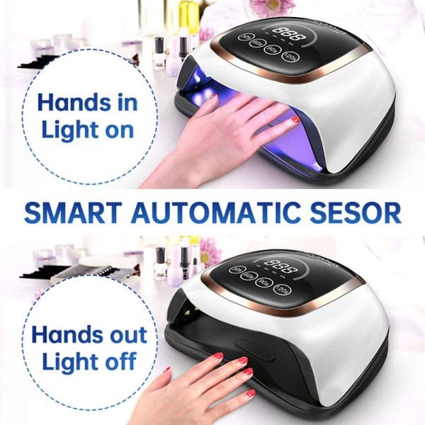 Negle Tørking Lampe For Manikyr Profesjonell Led UV Tørking Lampe
