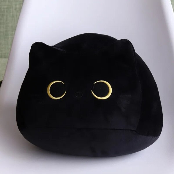 Kawaii musta kissa noin 8cm tyyny pehmo nukke lelut söpö söpö korkea laatu lahjat