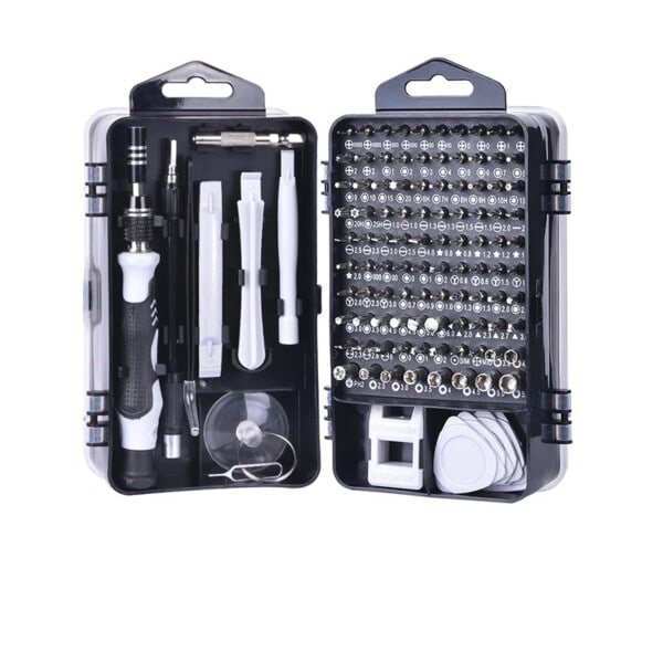 Skruvmejsel Set 115 In 1 Magnetisk Skruvmejsel Torx Hex Phillips Screw Bits
