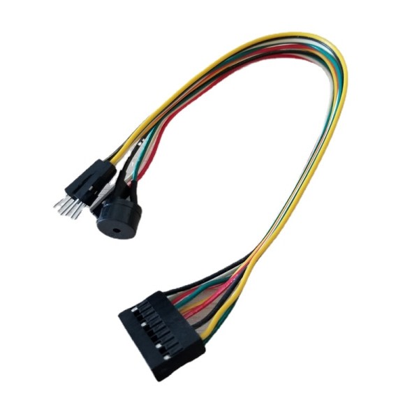 Allt-i-ett PC Gör-det-själv Värd Högtalare / Återställ & Strömbrytare / HDD LED Jumper Line Flat Kabel Byt Q-kontakt För ASUS  Moderkort
