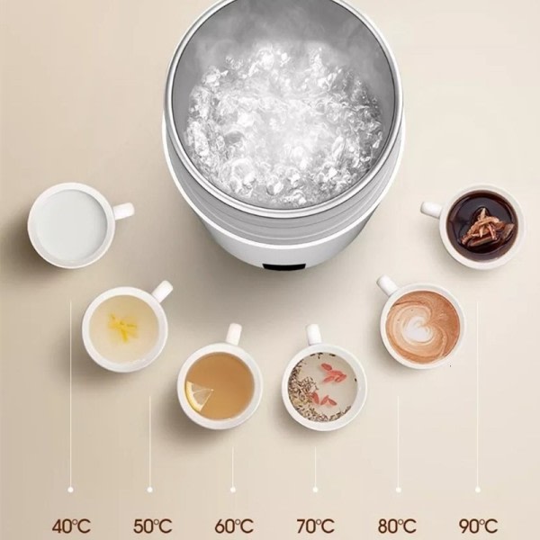 Original Deerma Bärbar El Kanna Termisk Kopp 350ML Vatten Flaska Temperatur Kontroll
