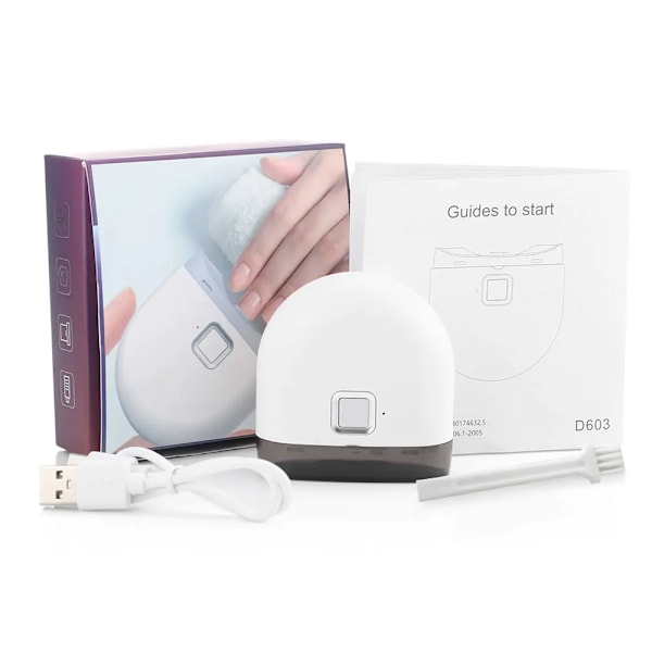 Høj kvalitet Elektrisk Negleklippere med Lys Automatisk Negletrimmer USB Opladning Negleklipper Manicure til Baby Voksen Pleje Sakse Værktøjer