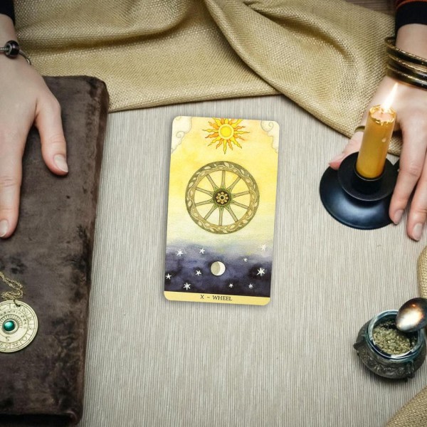 Tarot kort holdbar Mara Lunne Tarot dæk med guidebog klassisk tarot kort