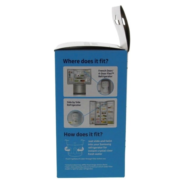 Byt ut Samsung Elektronik vatten filter 3 delar