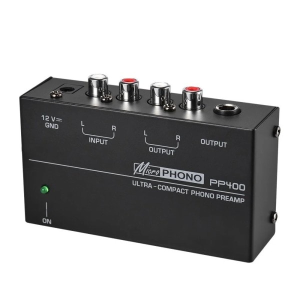 Kompakt Phono Forforstærker Forforstærker Home Mini Audio Forstærker med RCA Interface til Pladespiller Rør Forstærker Højttalere